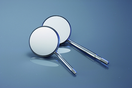 Hahnenkratt 721X5 TOPvision FS Rhodium — Зеркало №5 родиевые с передней отражающей поверхностью, упаковка 12 шт.