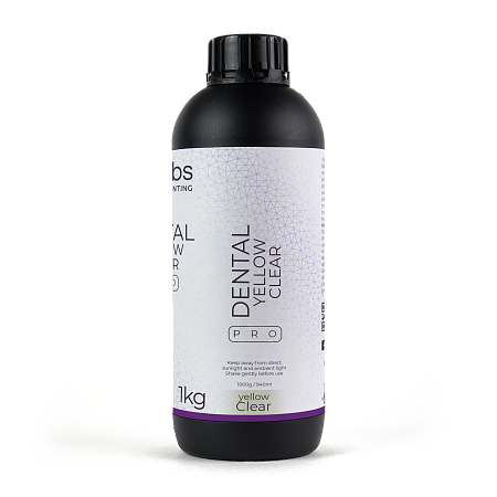 HARZ Labs Dental Yellow Clear PRO – Фотополимер для настольных LCD/DLP