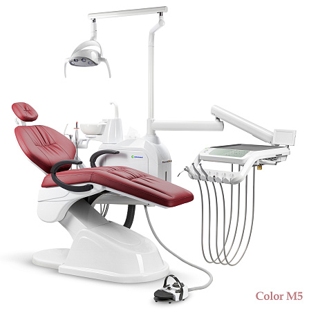 GreenMED S200 – Стоматологическая установка с мягкой обивкой и с нижней подачей
