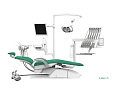 SILVERFOX 8000C-CRS0 Compact – Стоматологическая установка с верхней подачей, без гидроблока и с мягкой обивкой