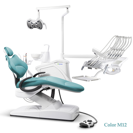 GreenMED S300 – Стоматологическая установка с мягкой обивкой и с верхней подачей