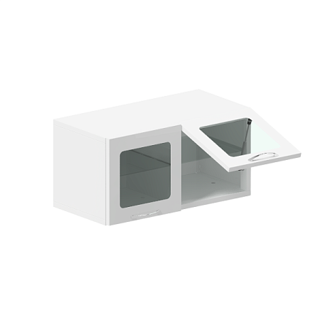 ВЗМО ШМП СКБ-2С – Шкаф медицинский двустворчатый подвесной со стеклом